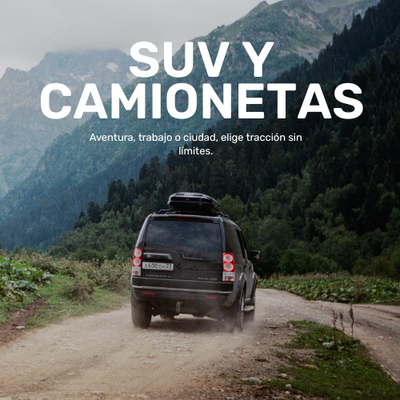 SUV y Camionetas