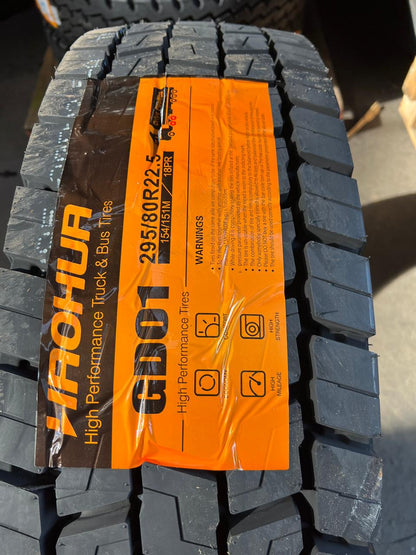 Haohua 295/80R22.5 GD01 154/151M 18PR TRAC/CARR